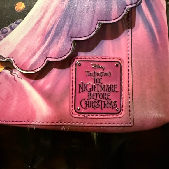 Loungefly Disney Nightmare Before Christmas Spiral Hill Mini Backpack Exclusive - Picture 6 of 8